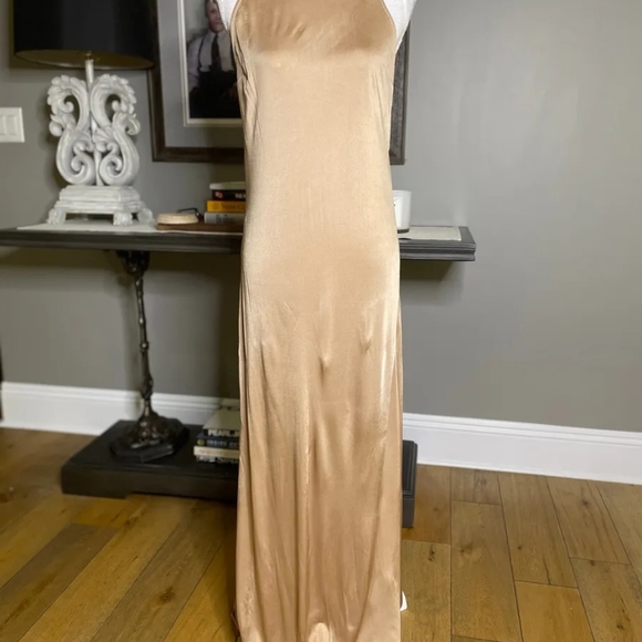 ALEXIS Xaverie nude chain dress - Picture 4 of 6